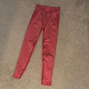 Gymshark Red Performance Leggings